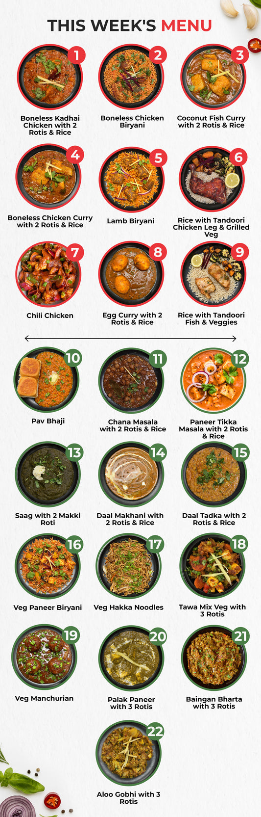 Mix & Match - 10 Meal Plan