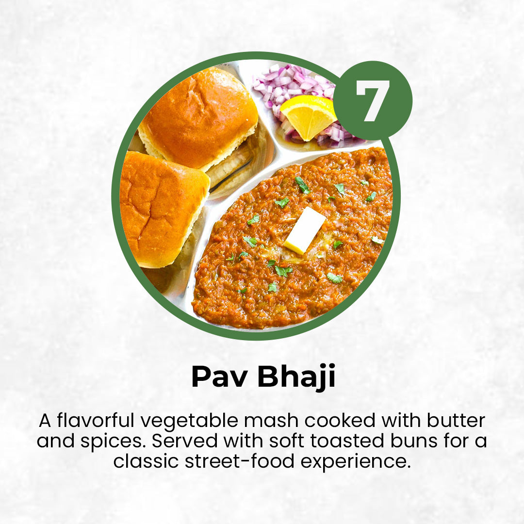VEG MENU - 10 MEALS PLAN