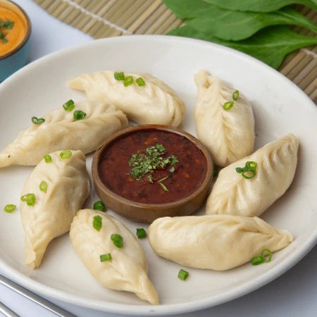 Chicken Steamed Momos- 4pcs