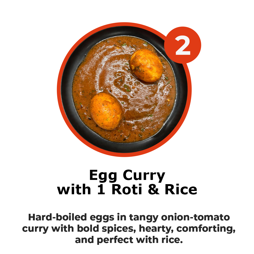 EXCUSIVE 5 + (2 FREE GULAB JAMUN) Meal Plan -Senior Mix & Match Menu