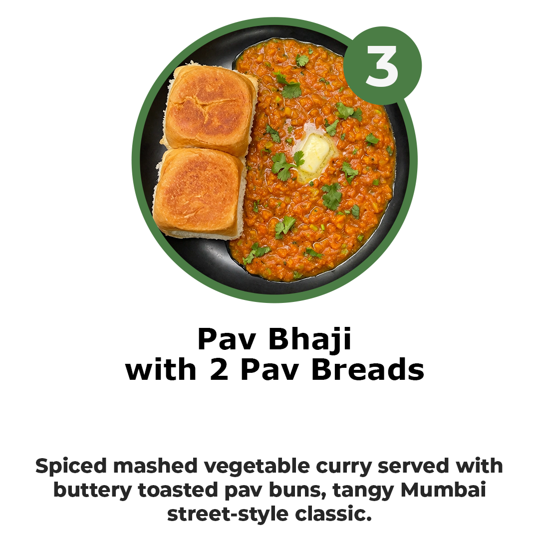 EXCUSIVE 5 + (2 FREE GULAB JAMUN) Meal Plan -Senior Veg  Menu