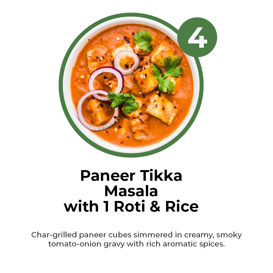 Senior Menu – Vegetarian (5 Meals)